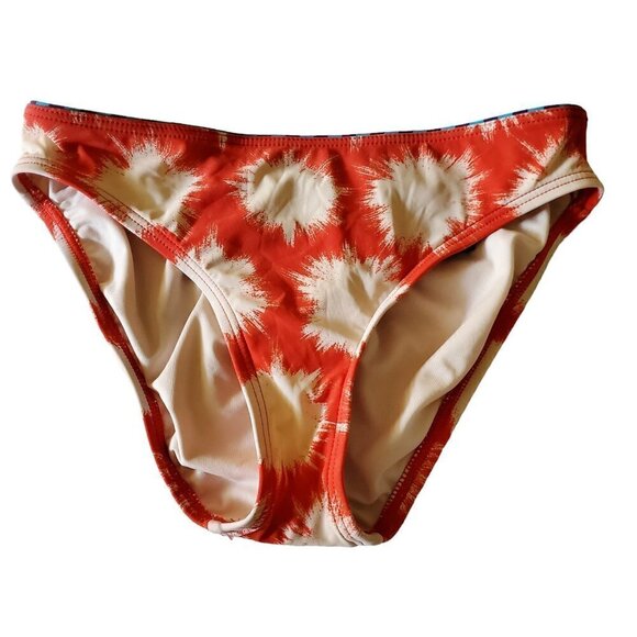 Marc by Marc Jacobs Swim Bottom Sexy Back Ring gathered Abstract Floral Size XS - Picture 2 of 10